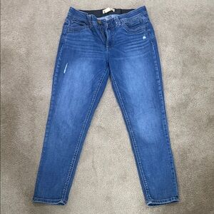 Women’s Democracy Jeans size 12 skinny high rise Ab technology stretch